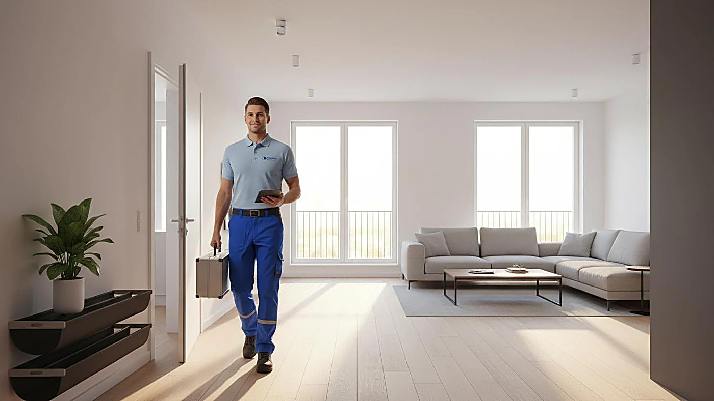 A well-kept modern apartment interior
